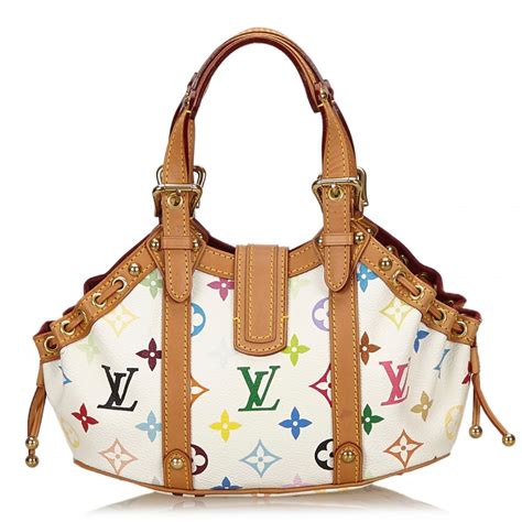 louis vuitton vintage bags white